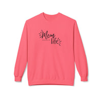 Mom Life Crewneck Sweatshirt — Cozy Casual Pullover for Moms