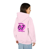 Youth Hoodie — 'Romans 6:7 I Am Set Free' Christian Faith Pullover