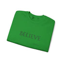 Embroidered Believe John 3:16 Unisex Heavy Blend Crewneck Sweatshirt