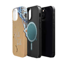 iPhone Inspirational Magnetic Phone Case, Unique Phone Accessories, Faith-Based Gifts, Coastal Vibes, Walk by Faith Design