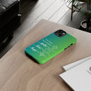 iPhone - 'Faith Love Hope' Christian Cross Protective Cover