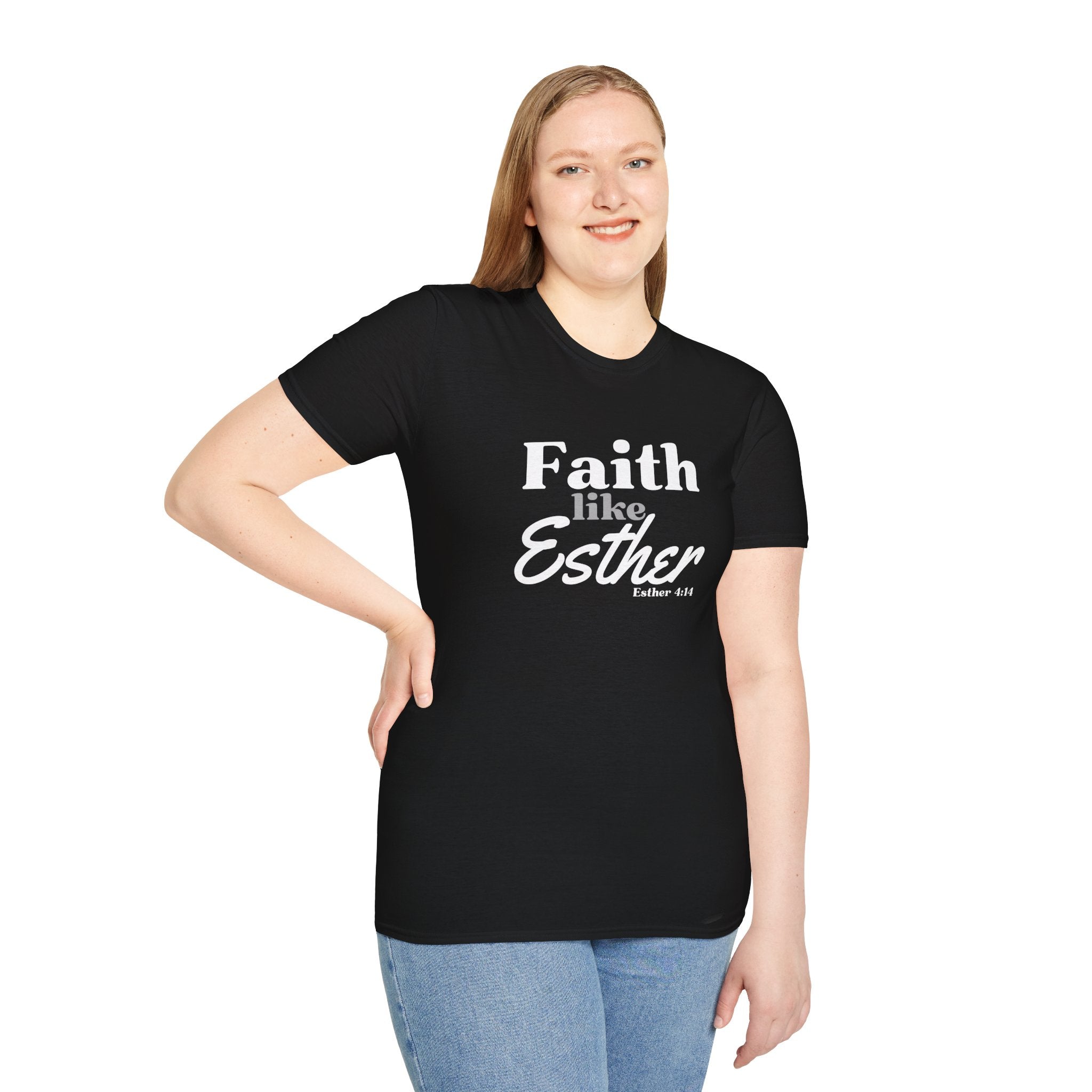 Faith Like Esther T-Shirt – Bible Verse Esther 4:14 Christian Tee