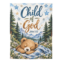Child of God – Boy Christian Baby Swaddle Blanket