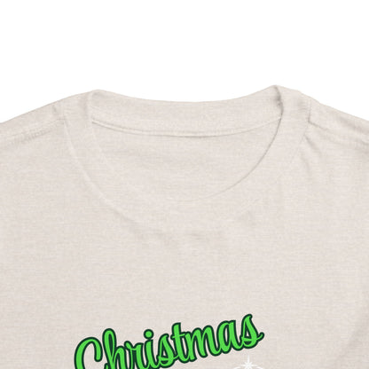Christmas Cheer Squade Christian Christmas Shirt for Toddlers Short Sleeve Tee Christian Toddler Christmas Shirt