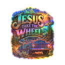 Jesus Take the Wheel – Vintage Truck Christian Vinyl Sticker