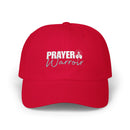 Prayer Warrior Dad Cap — Embroidered Faith Baseball Hat