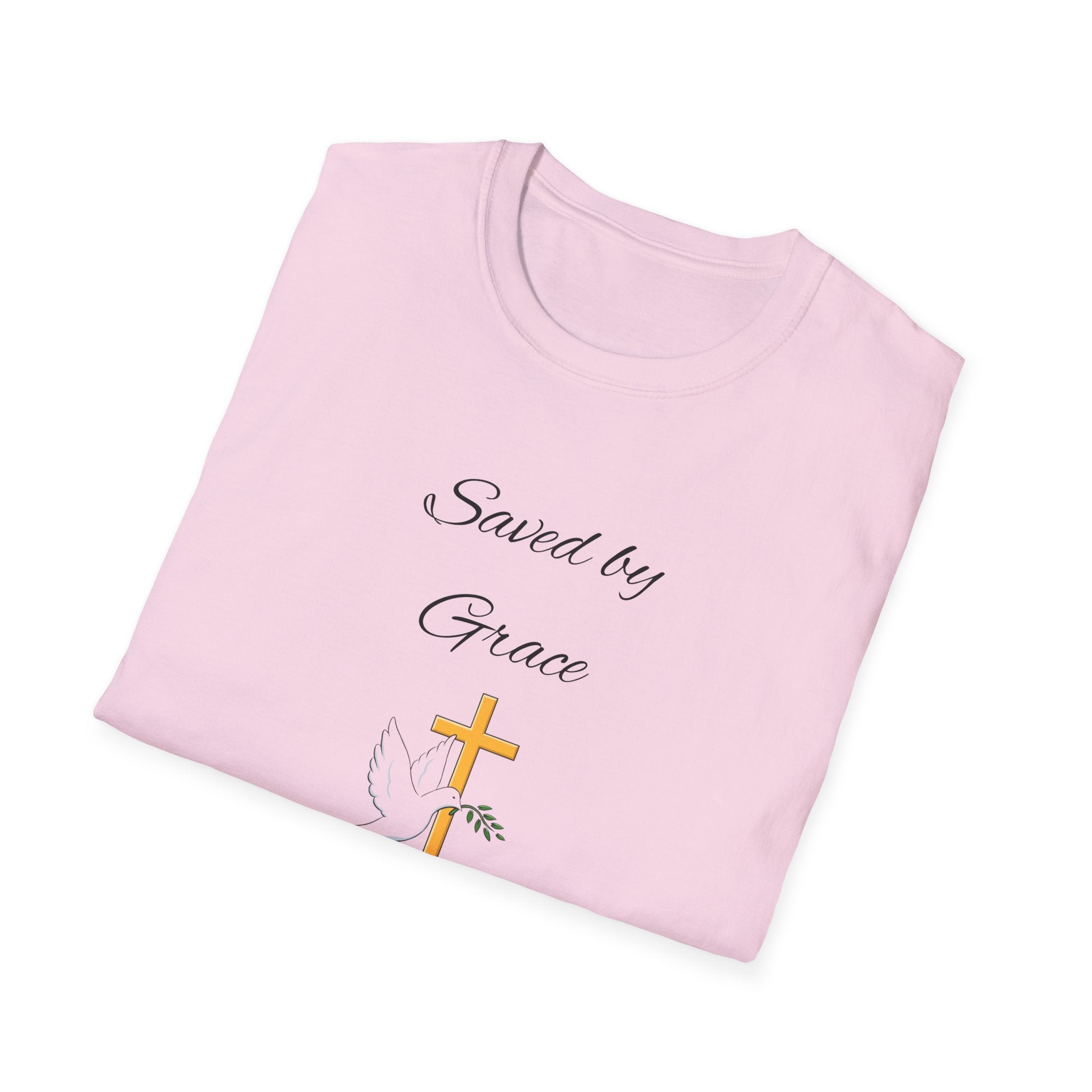 Saved By Grace Christian Shirt for Women Men Shirts for Christians
