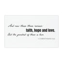 Faith Hope Love Inspirational Car Magnets - Faith-Based Gifts, Religious Decor