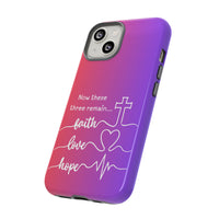 iPhone - Faith, Love & Hope Gradient Phone Case