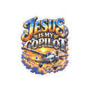 Jesus Is My Copilot – Airplane Christian Vinyl Sticker