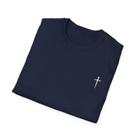 Back design - Jesus Has My Back T-Shirt — Christian Faith Cross Tee