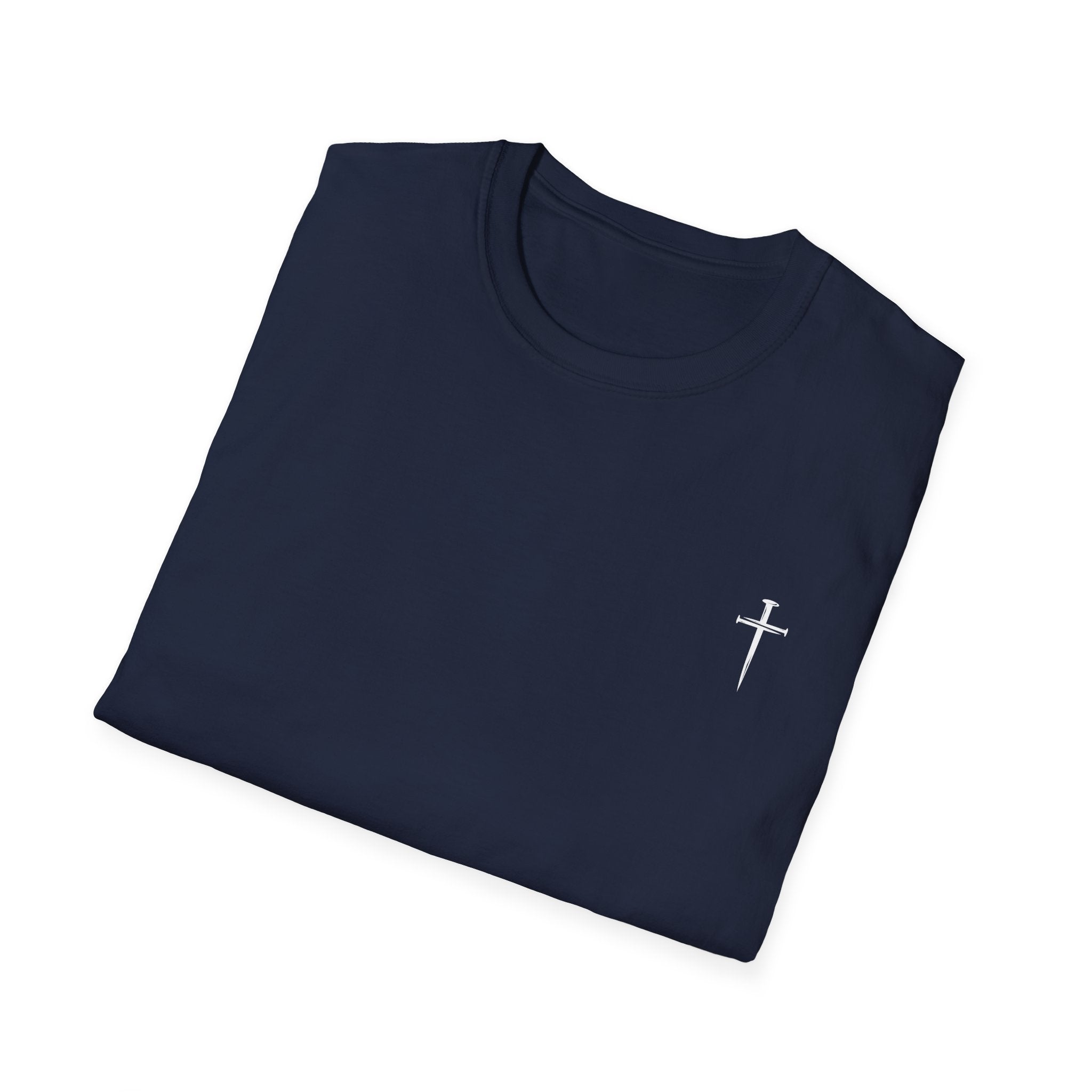 Back design - Jesus Has My Back T-Shirt — Christian Faith Cross Tee