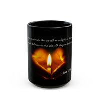 Christian Coffee Mug - John 12:46 - Faith Gifts for Women Men