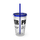 Prayer Warrior Water Tumbler - Christian Gifts for Women Men - Faith Based Gifts