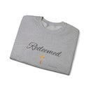 Embroidered Redeemed Psalm 77:15 Unisex Heavy Blend Crewneck Sweatshirt