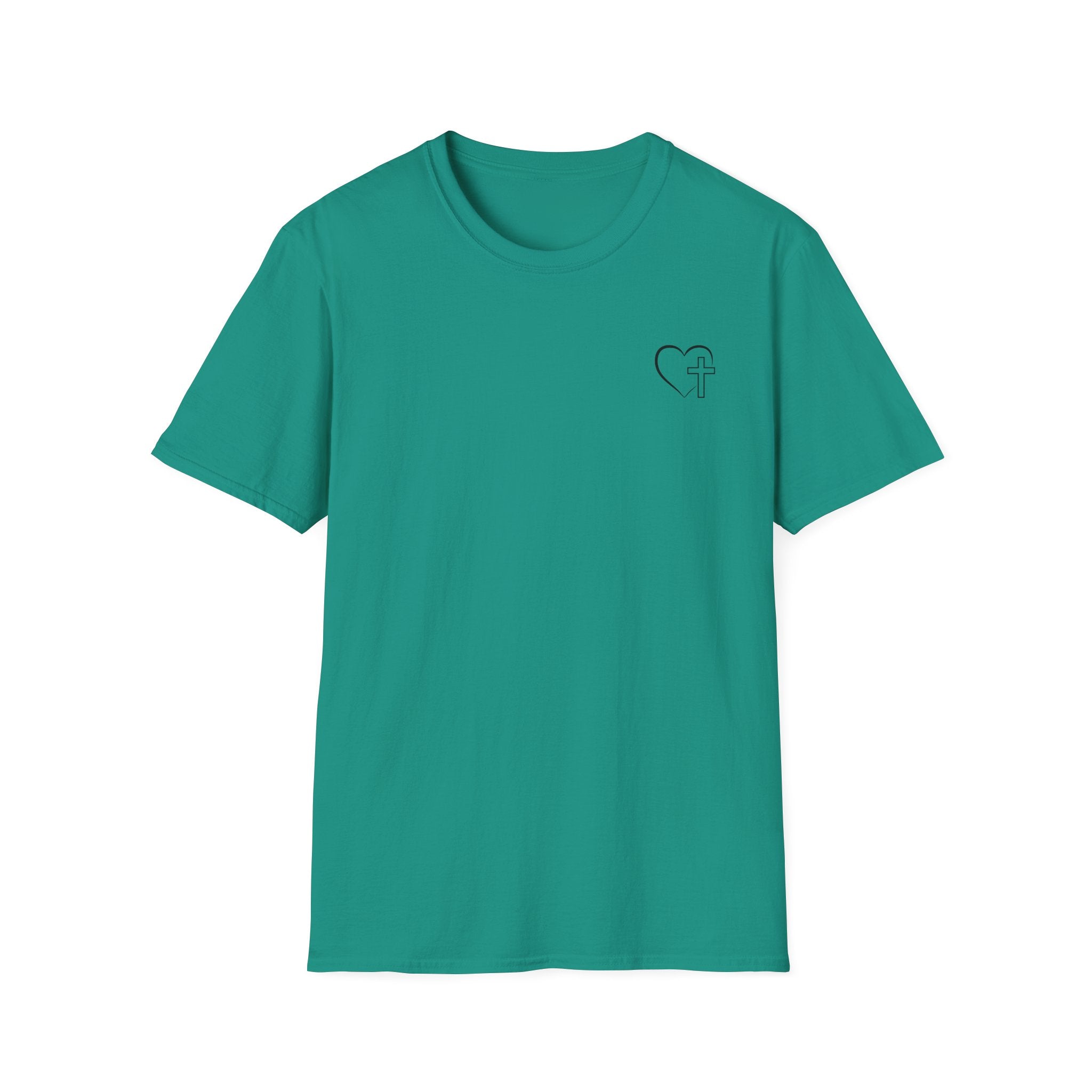 Back design - Christian T-Shirt — "Jesus Has My Back" Inspirational Faith Tee