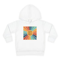 Toddler Hoodie — "Created With A Purpose" Retro Sunburst Pullover