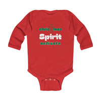 Infant Bodysuit - "Christmas Spirit Activate" Holiday Baby Onesie
