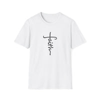 Faith Unisex Softstyle T-Shirt | Christian Shirts for Women Men - Faith Based Gifts