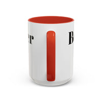 Best Dad Ever Est. 2000 Accent Coffee Mug – Personalized Gift for Dad