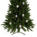 Ceramic Ornament — "Jesus Is The Reason For The Season" Nativity Christmas Tree Decoration