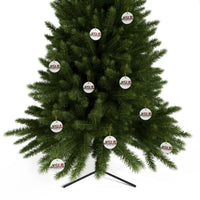Ceramic Ornament — "Jesus Is The Reason For The Season" Nativity Christmas Tree Decoration