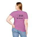 Back design - Christian T-Shirt — "Jesus Has My Back" Inspirational Faith Tee