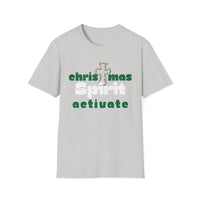 Christmas Spirit Activate Christmas shirt for women men holiday shirt