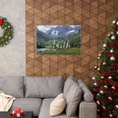 Faith Wall Art - Faith Can Move Mountains - Matte Poster - Christian Gifts for Women Men - Faith Based Gifts