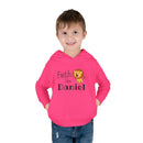 Toddler Hoodie — "Faith Like Daniel" Lion Christian Pullover