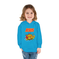 Jesus Is My Superhero Toddler Hoodie – Christian Kids Pullover