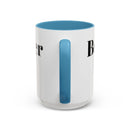 Best Dad Ever Est. 2000 Accent Coffee Mug – Personalized Gift for Dad