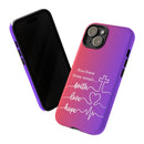 iPhone - Faith, Love & Hope Gradient Phone Case