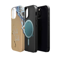 iPhone Inspirational Magnetic Phone Case, Unique Phone Accessories, Faith-Based Gifts, Coastal Vibes, Walk by Faith Design