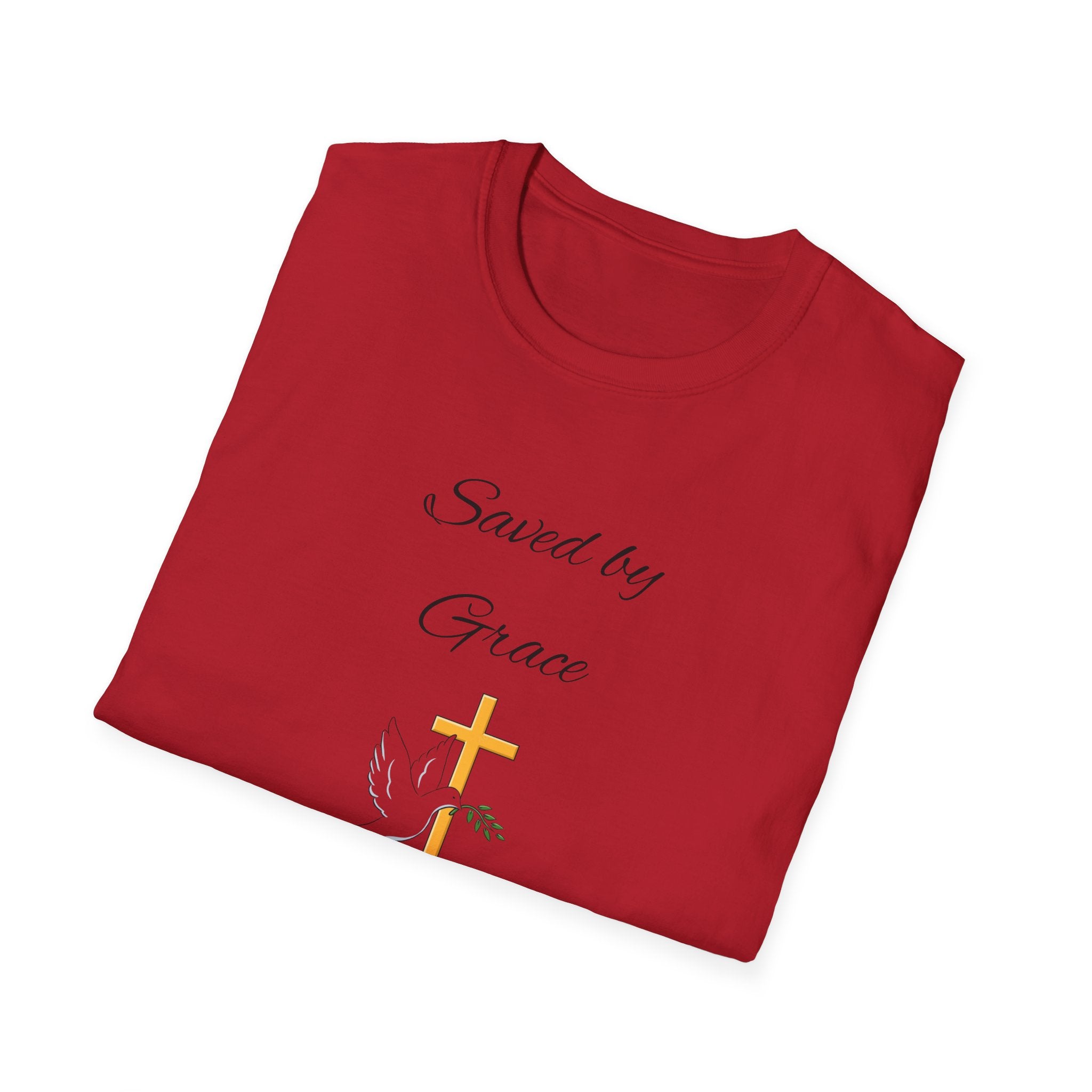 Saved By Grace Christian Shirt for Women Men Shirts for Christians