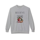 Believe Every Knee Shall Bow Christmas Sweatshirt - Christian Sweatshirts for Women Men - Christmas Sweatshirts for Christians  - Faith Christmas Sweatshirts