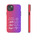 iPhone - Faith, Love & Hope Gradient Phone Case