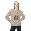 Believe Every Knee Shall Bow Christmas Sweatshirt - Christian Sweatshirts for Women Men - Christmas Sweatshirts for Christians  - Faith Christmas Sweatshirts