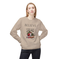 Believe Every Knee Shall Bow Christmas Sweatshirt - Christian Sweatshirts for Women Men - Christmas Sweatshirts for Christians  - Faith Christmas Sweatshirts