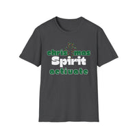 Christmas Spirit Activate Christmas shirt for women men holiday shirt