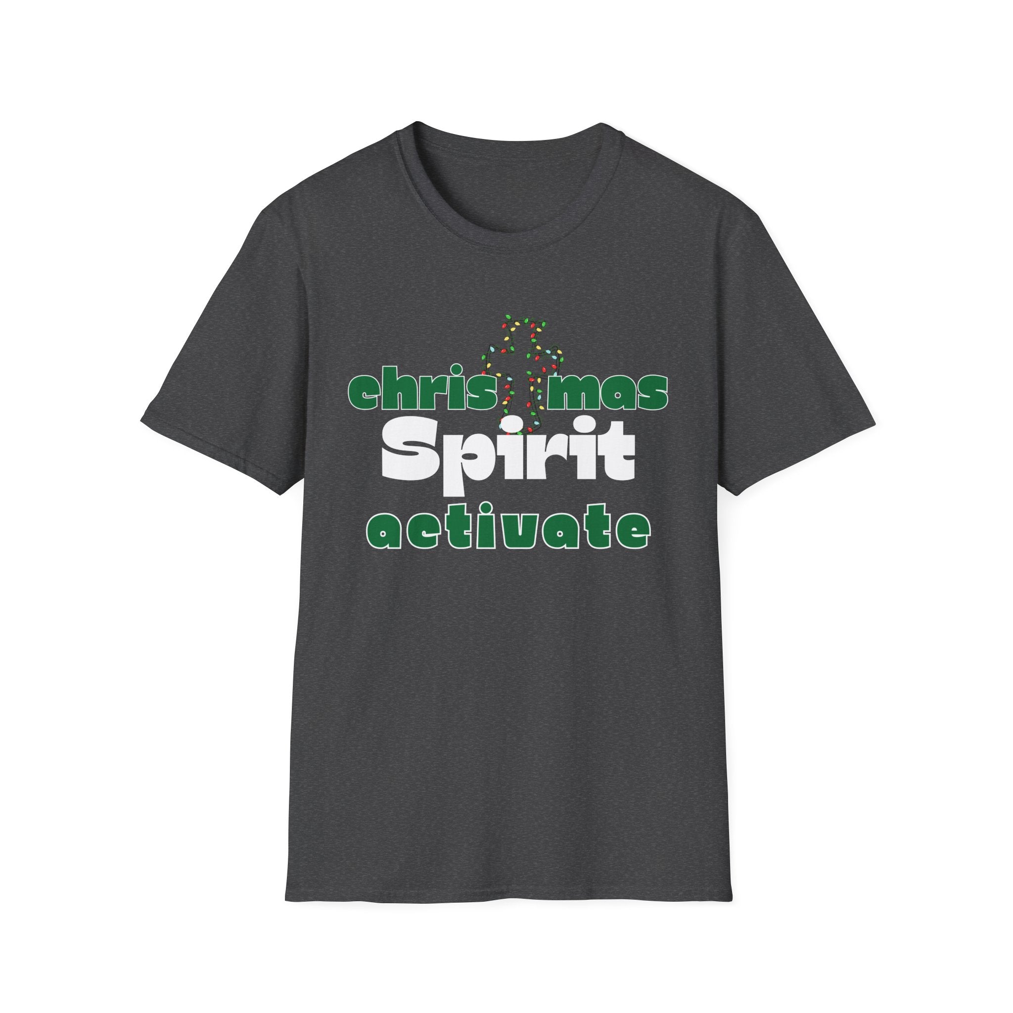 Christmas Spirit Activate Christmas shirt for women men holiday shirt