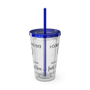 Faith Hope Love Water Tumbler - Christian Gifts for Women Men - Faith Based Gifts