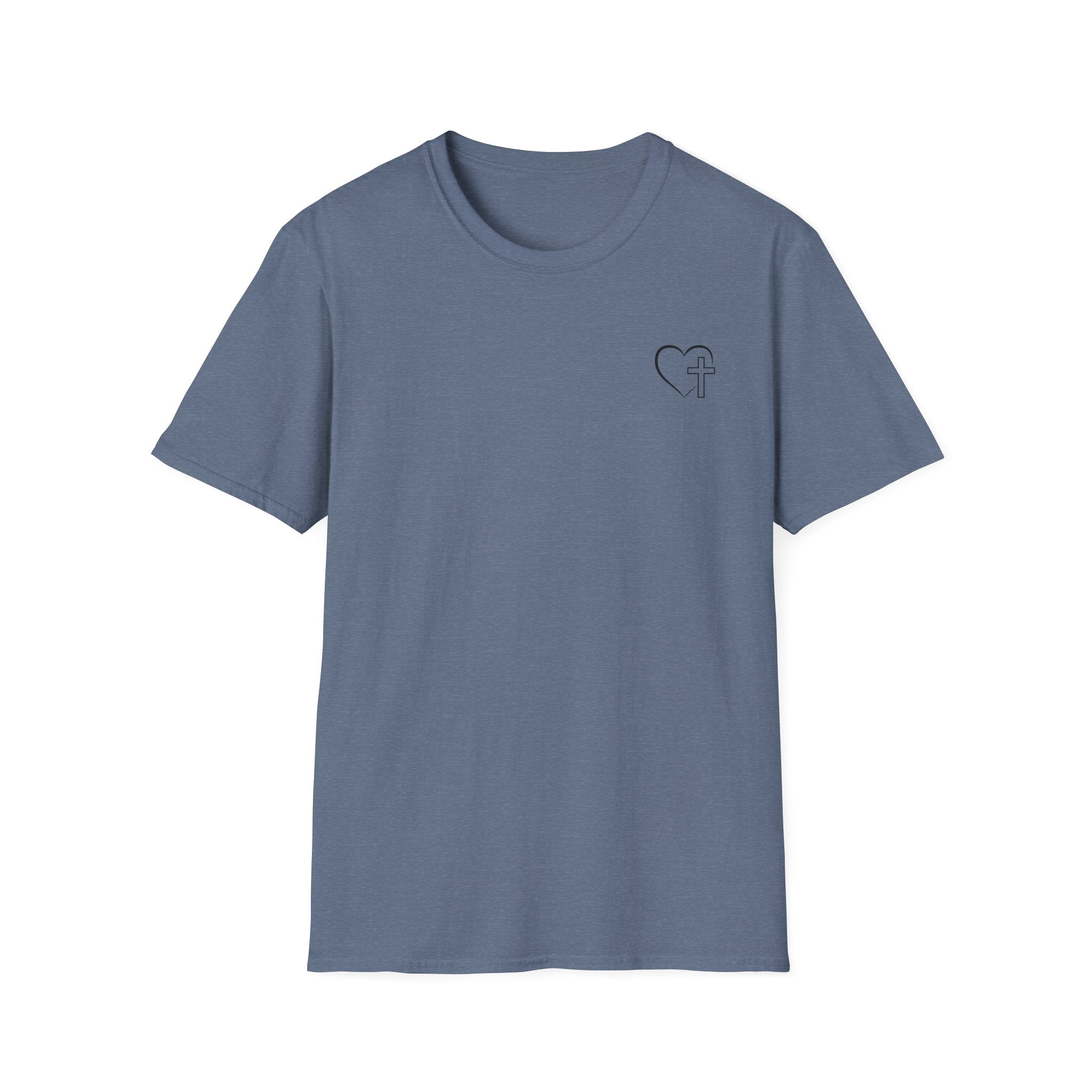 Back design - Christian T-Shirt — "Jesus Has My Back" Inspirational Faith Tee
