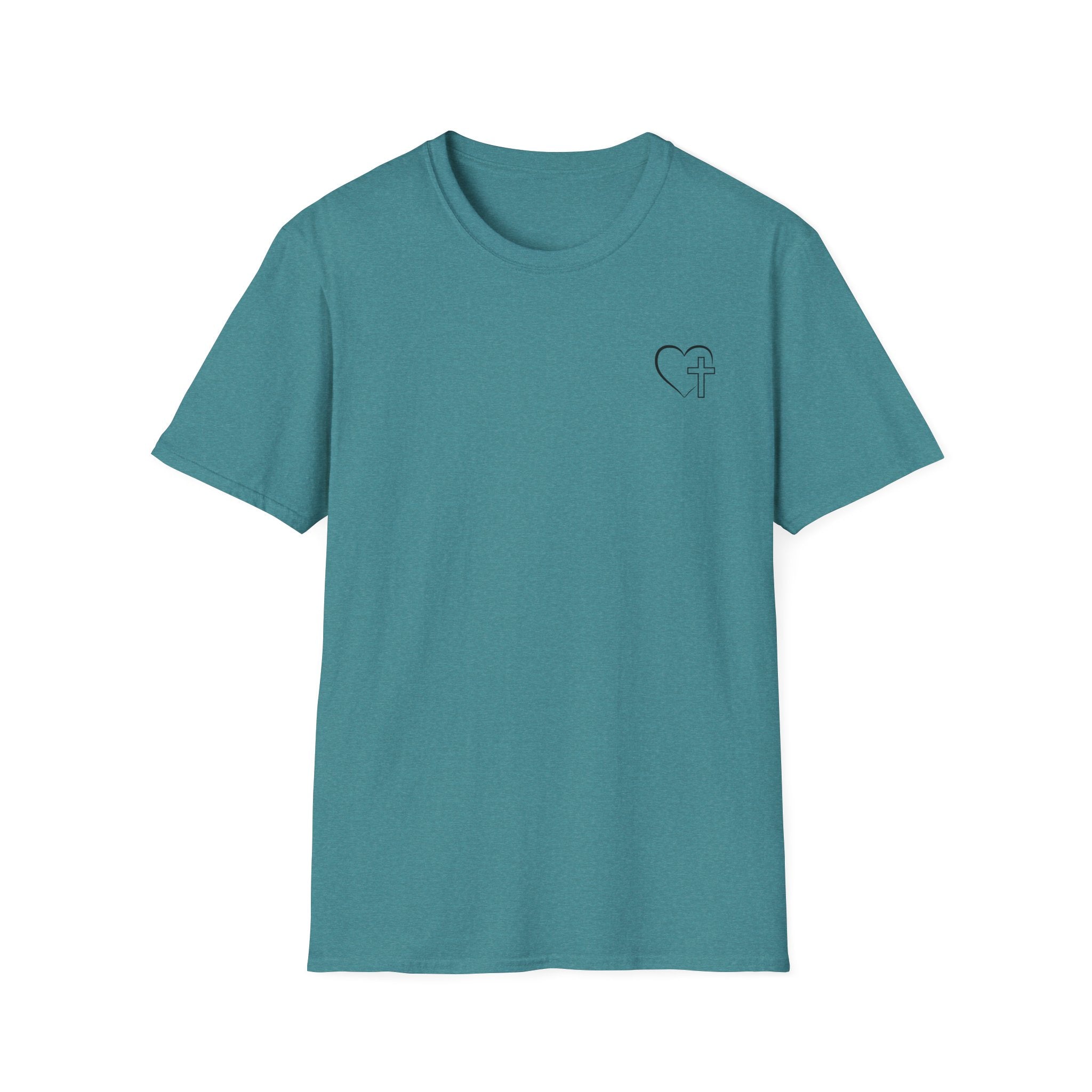Back design - Christian T-Shirt — "Jesus Has My Back" Inspirational Faith Tee