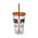Prayer Warrior Water Tumbler - Christian Gifts for Women Men - Faith Based Gifts
