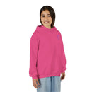 Back design - Youth Hoodie — 'I Timothy 6:7' Colorful Faith Graphic Hoodie (All You Need Is God)