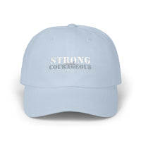 Strong & Courageous Hat — Embroidered Athletic Baseball Hat