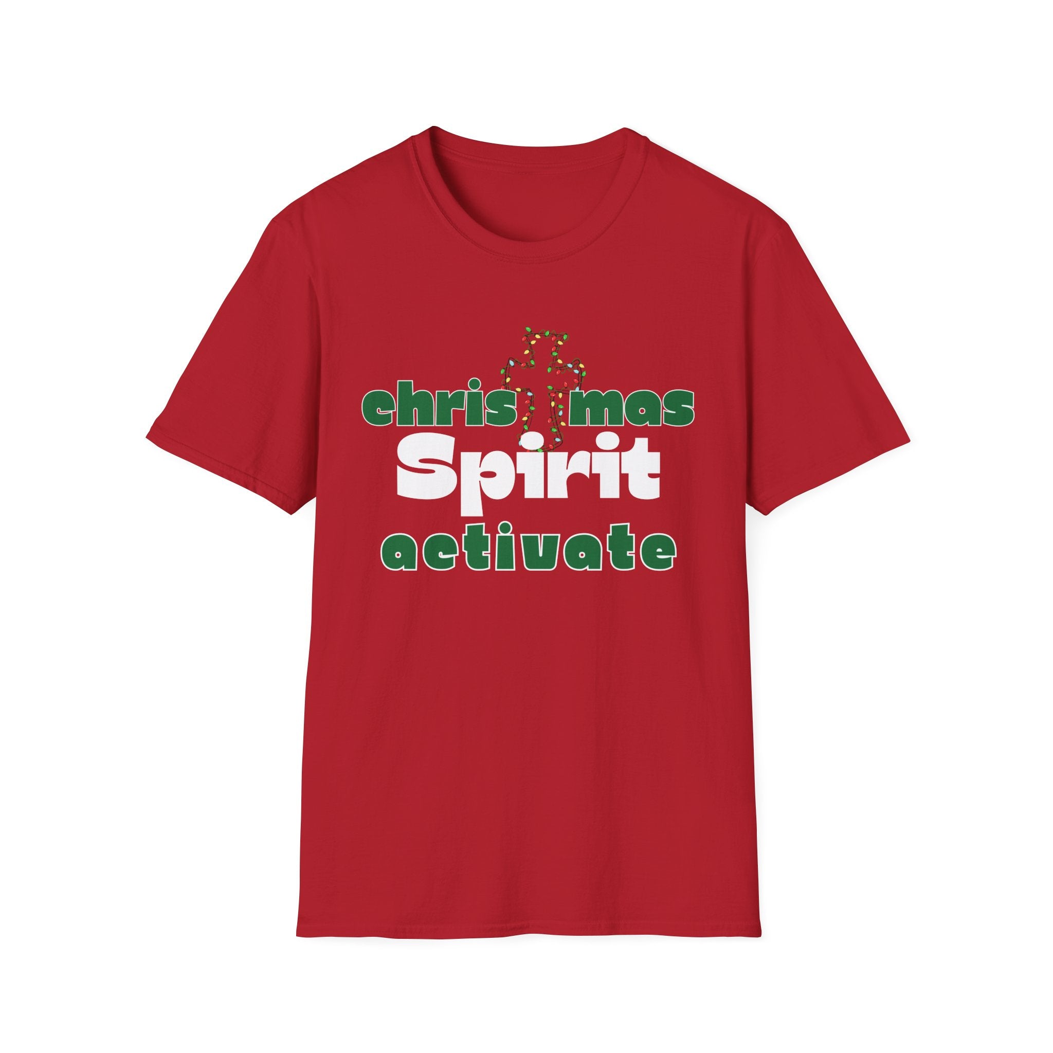 Christmas Spirit Activate Christmas shirt for women men holiday shirt