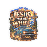 Jesus Take the Wheel – Vintage Truck Christian Vinyl Sticker