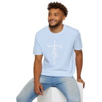 Faith Unisex Softstyle T-Shirt | Christian Shirts for Women Men - Faith Based Gifts